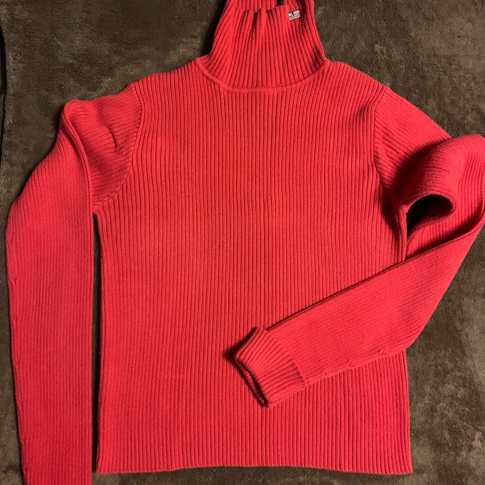 Polo Ralph Lauren, red sweater, medium